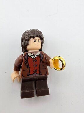FRODO Minifigure Lord of the Rings LEGO COMPATIBLE Minifigure